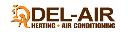 Del-Air Heating and Air Conditioning logo